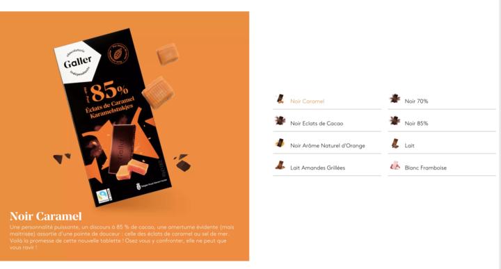 Inspire ta brand : Galler chocolaterie
