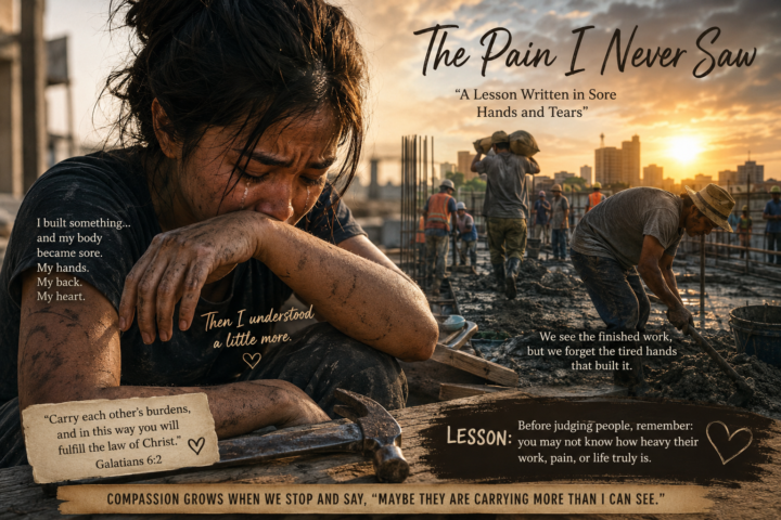 “A Lesson Written in Sore Hands and Tears”