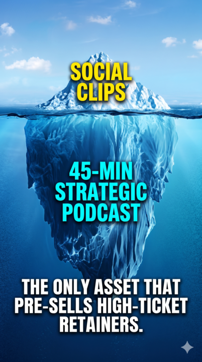 The podcast most coaches dismiss is the one that closes clients