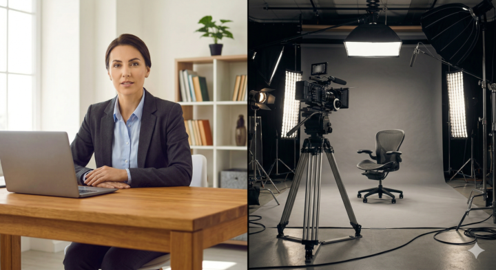 Face-to-cam or full production? Here's the actual rule.