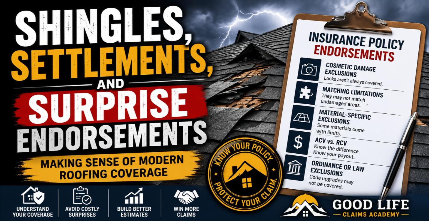 Shingles, Settlements, and Surprise Endorsements