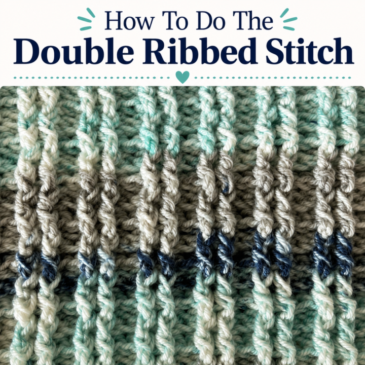 Double Raised Rib Stitch 