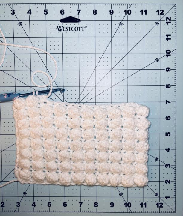 Working on the Bobble stitch