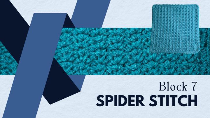 Block 7 Spider Stitch