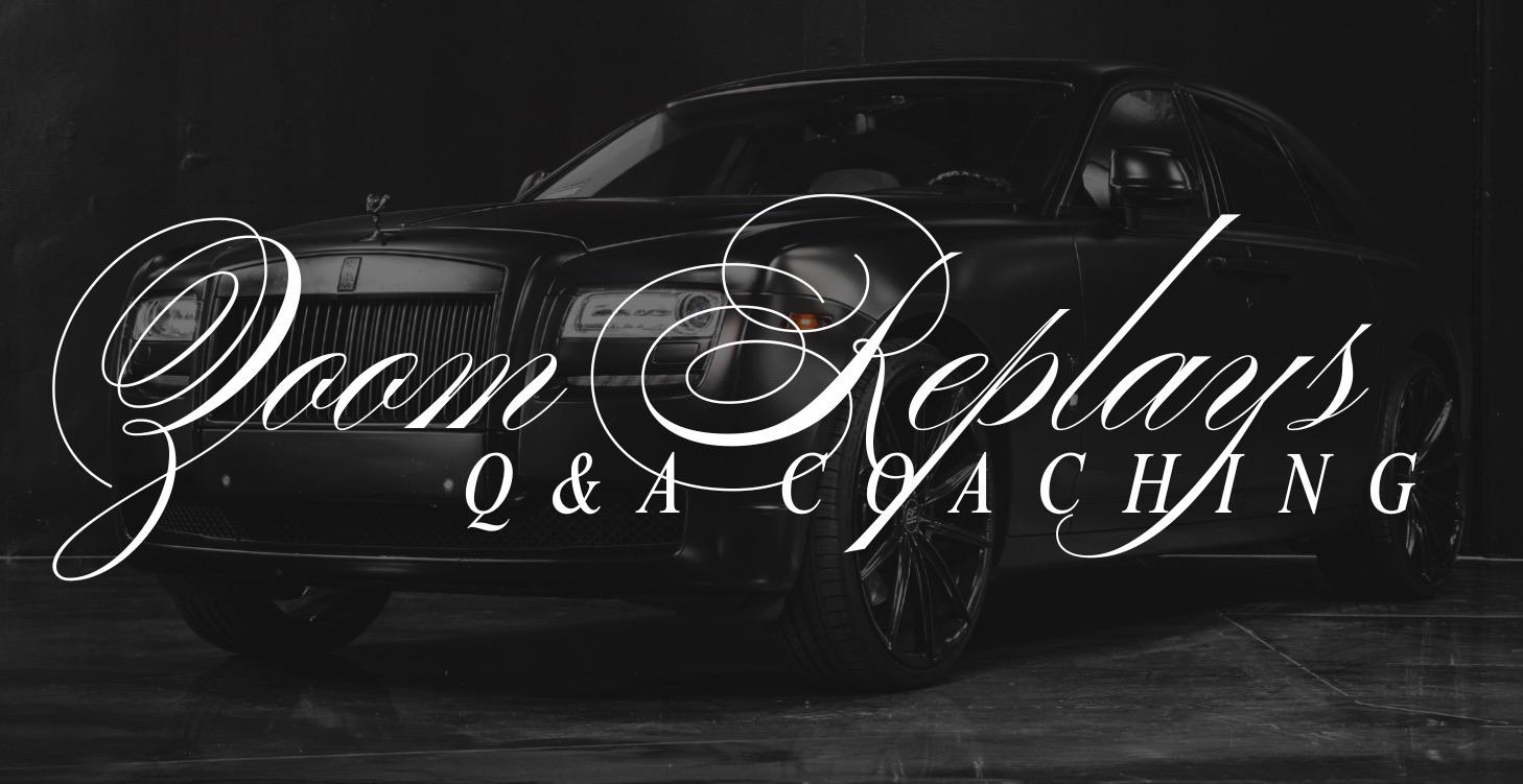 Zoom Replays (Clients Only)