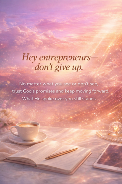 Don’t Quit Before the Promise Shows Up 💜
