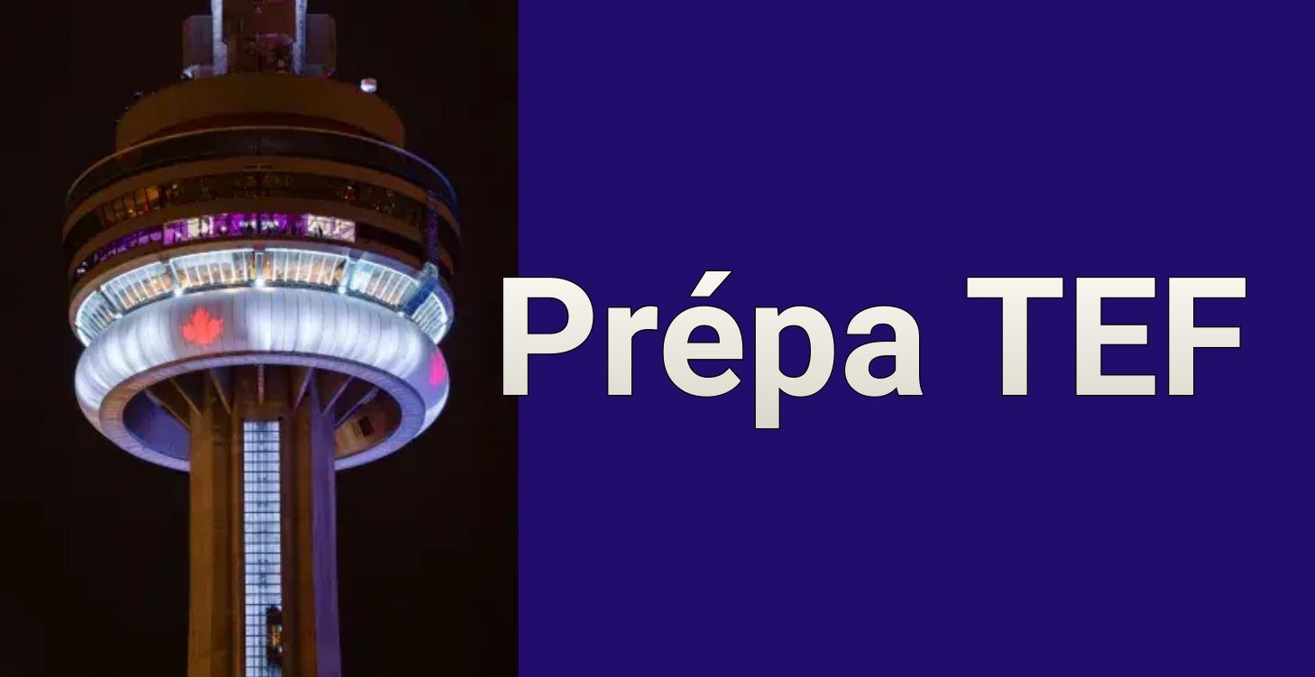 Prépa TEF