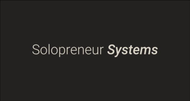 Solopreneur Systems