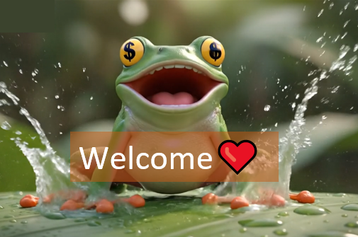 A BIG frog welcome to Koebi 🐸
