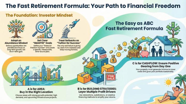 The Easy as A.B.C. FAST Retirement Formula 🐸