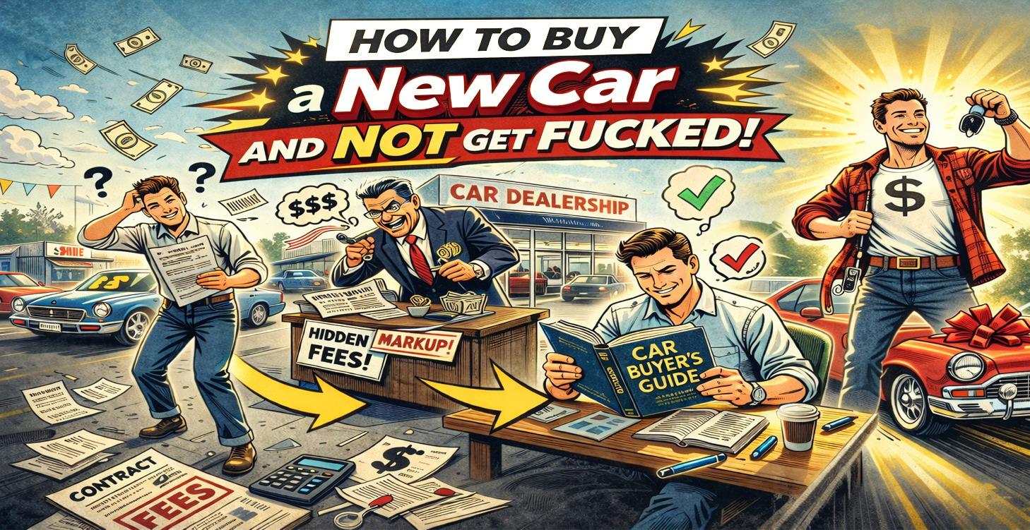 How to buy a NEW CAR and NOT get FUCKED!