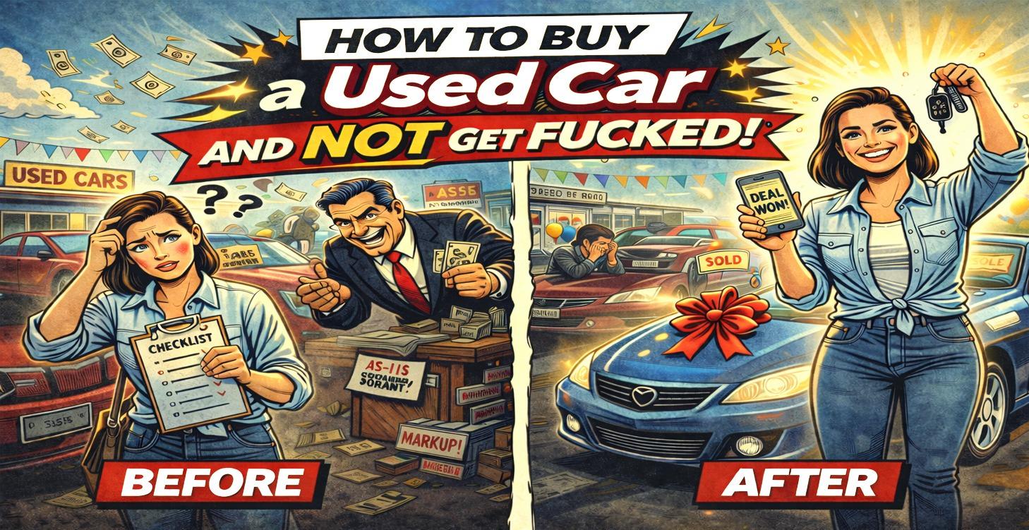 How to buy a USED Car and not get FUCKED!