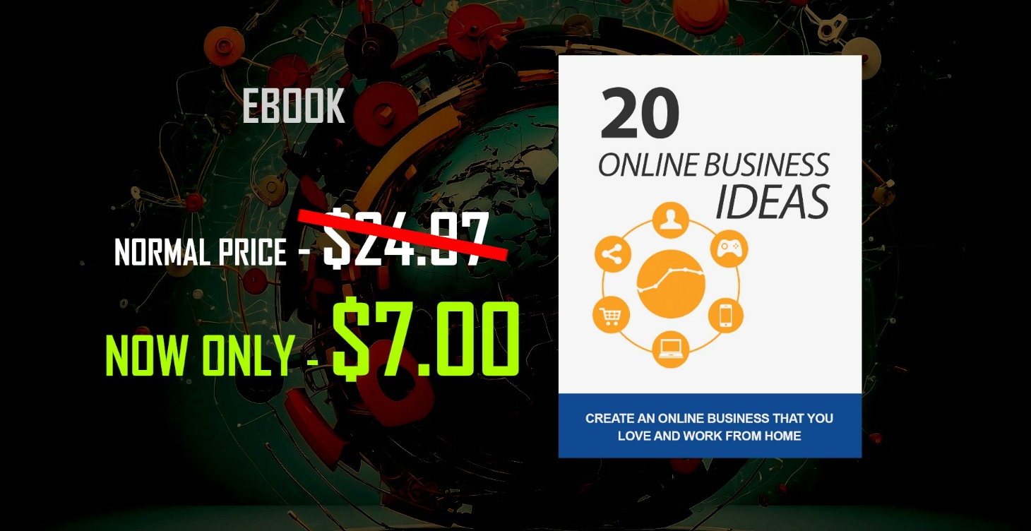 20 Online Business Ideas ebook MRR