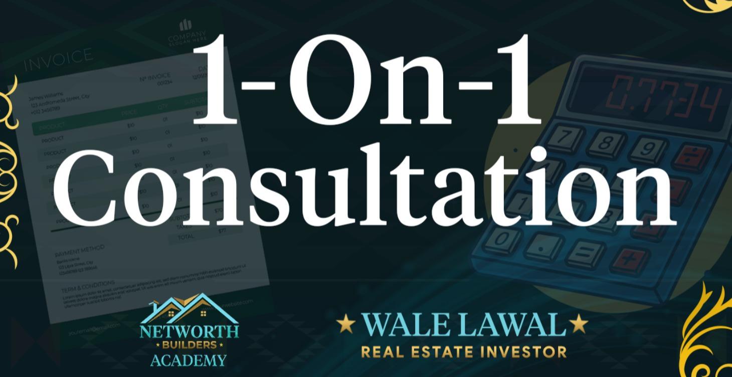 1-On-1 Consultation with Wale Lawal