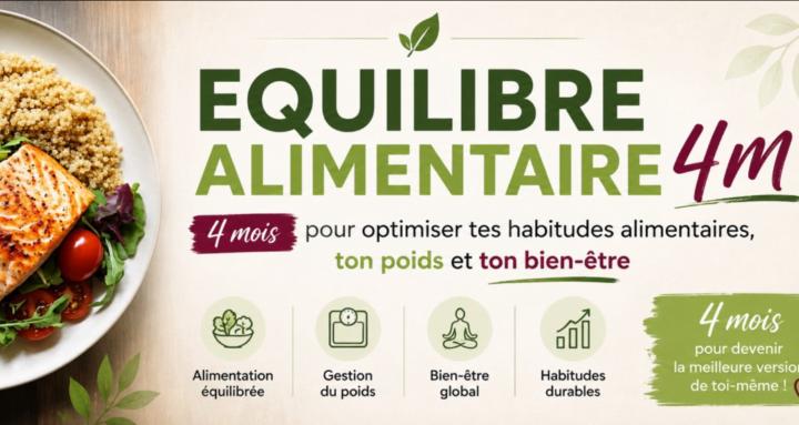 Equilibre alimentaire 4M