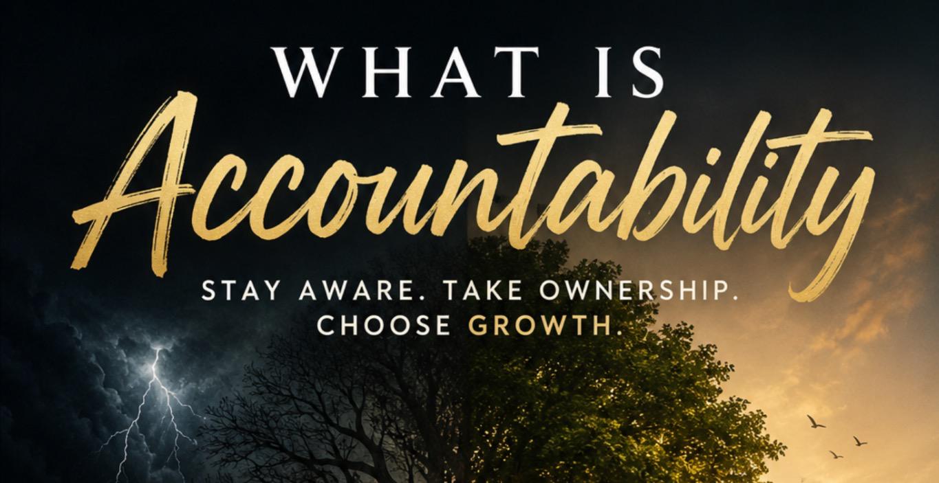 Step 1 in Mini Series for Accountability