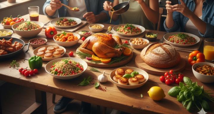 Something is cooking