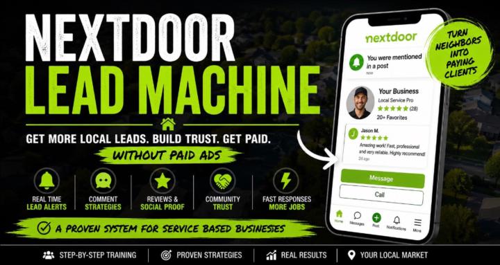 Nextdoor lead machine