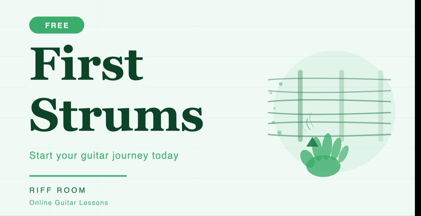 First Strums – Free Beginner Course