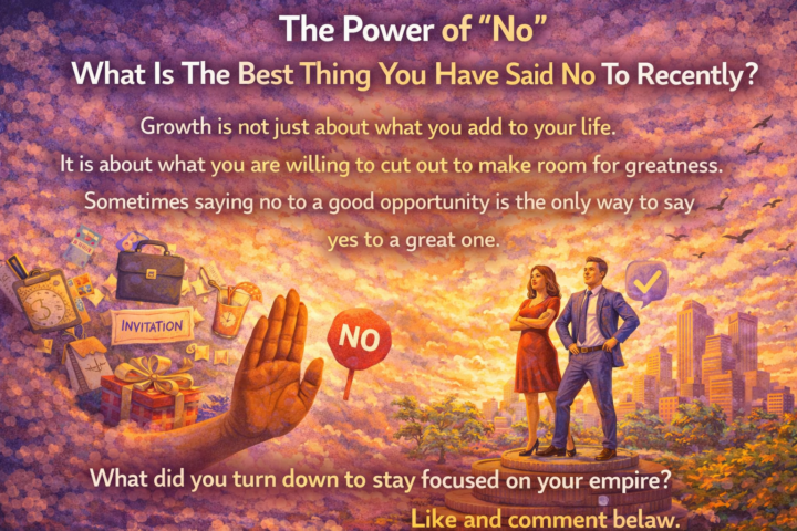 The Power of "No"