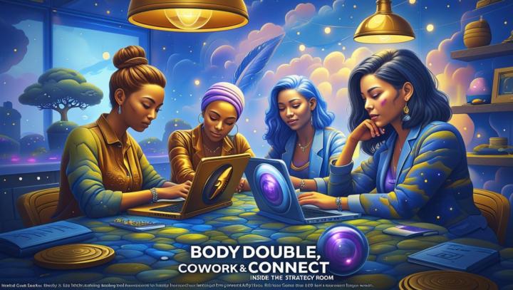 📢 I’m LIVE in The Strategy Room for our coworking + body doubling session