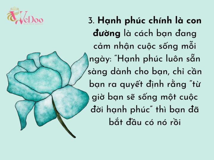 Hạnh phúc chính là con đường