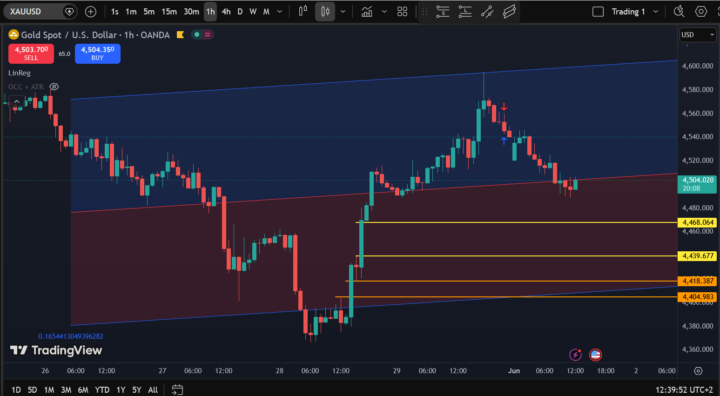 Gold Trade options