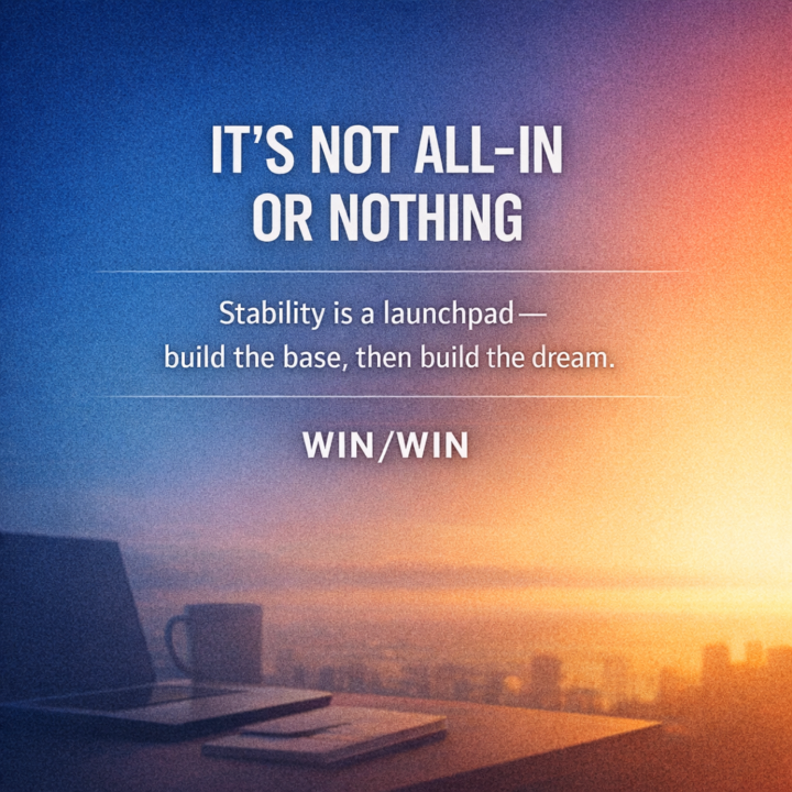 It's Not All-in or Nothing