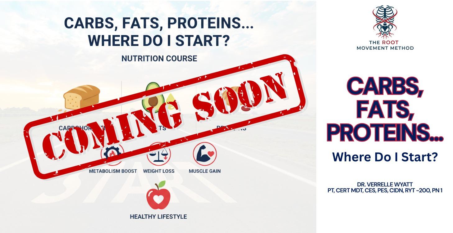 Carbs, Fats, Proteins... Where do I start?