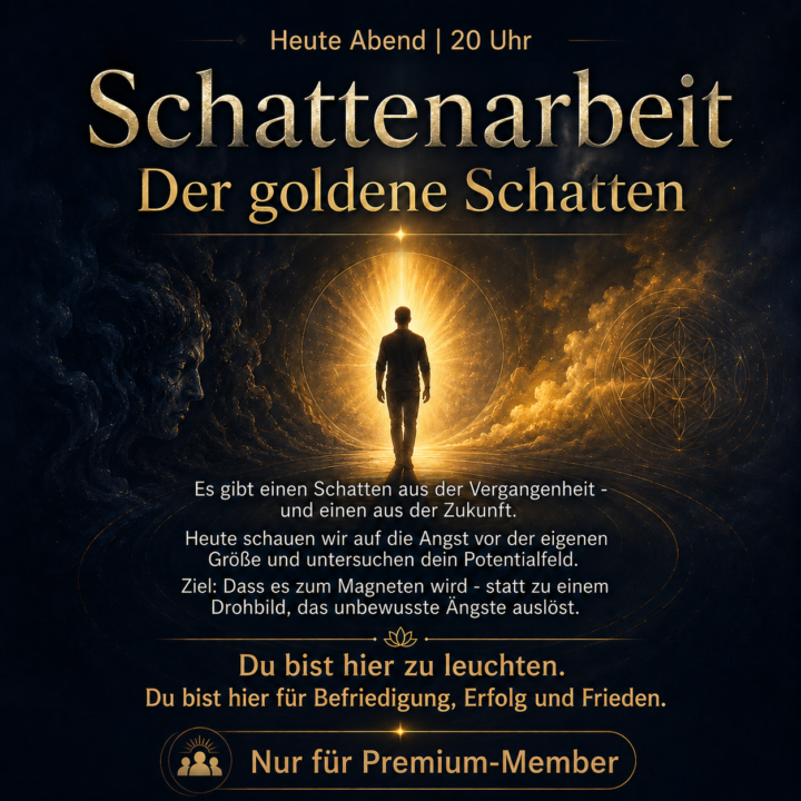 Der goldene Schatten deines Potentials