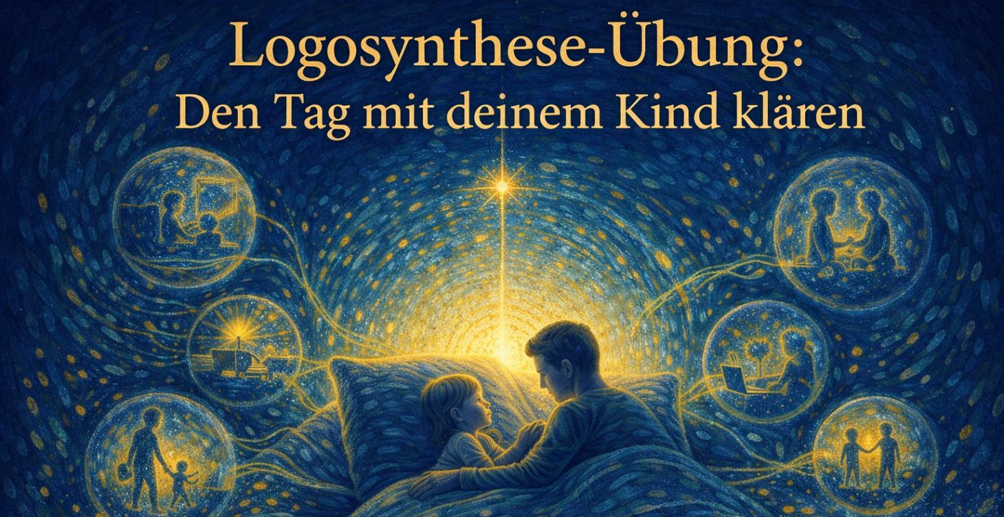 Logosynthese®Übung: Den Tag mit deinem Kind klären