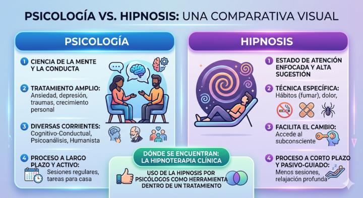 Una comparativa visual