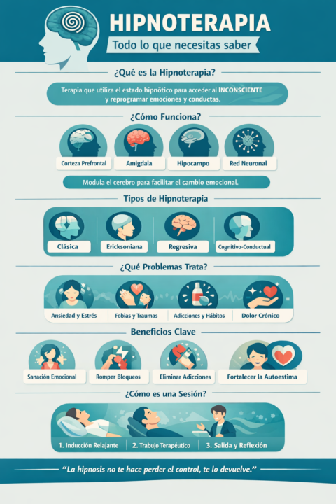 HIPNOTERAPIA: TODO LO QUE NECESITAS SABER