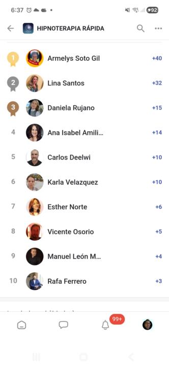 Enhorabuena para los 3 primeros!!!