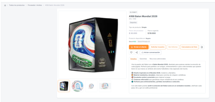 PRODUCTO WINNER MUNDIALISTA