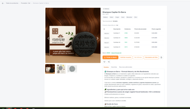 Producto Ganador #7 – Shampoo en Barra (Alto margen + tendencia natural)