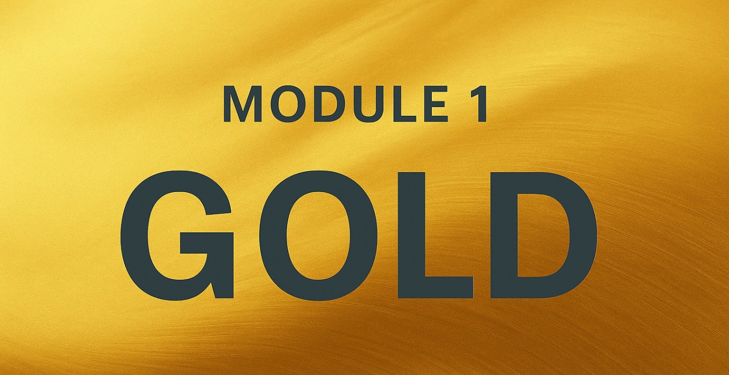 Module 1 – Introduction & Objectifs