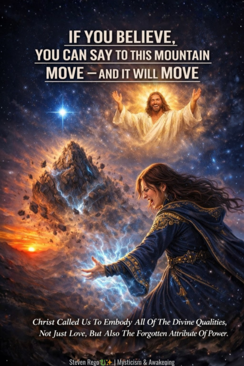 MOVING MOUNTAINS — The Divine Calling For Us To Embody Divine Power, Not Just Love