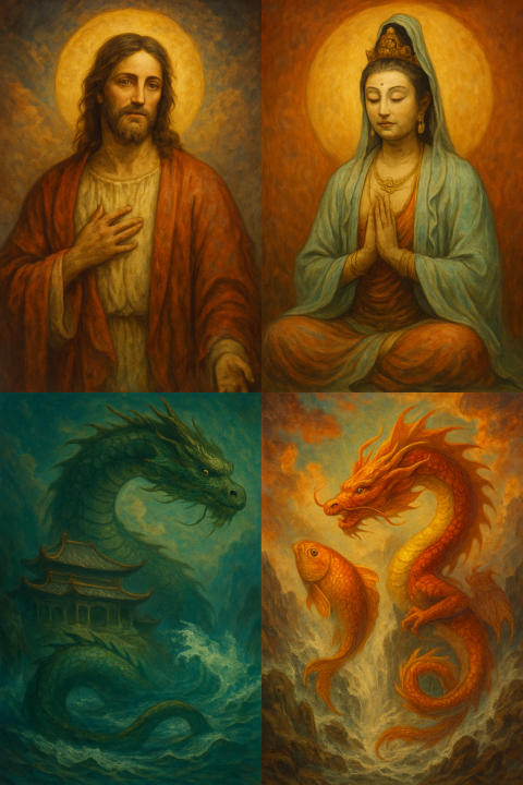 🐉 The Four Archetypes That Shape the Heart of Ascending Dragons