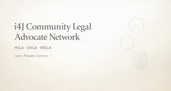 i4J Community Justice Network