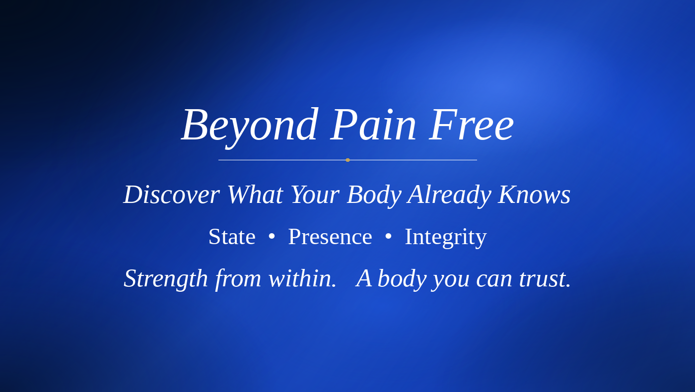 Body Wisdom Theory