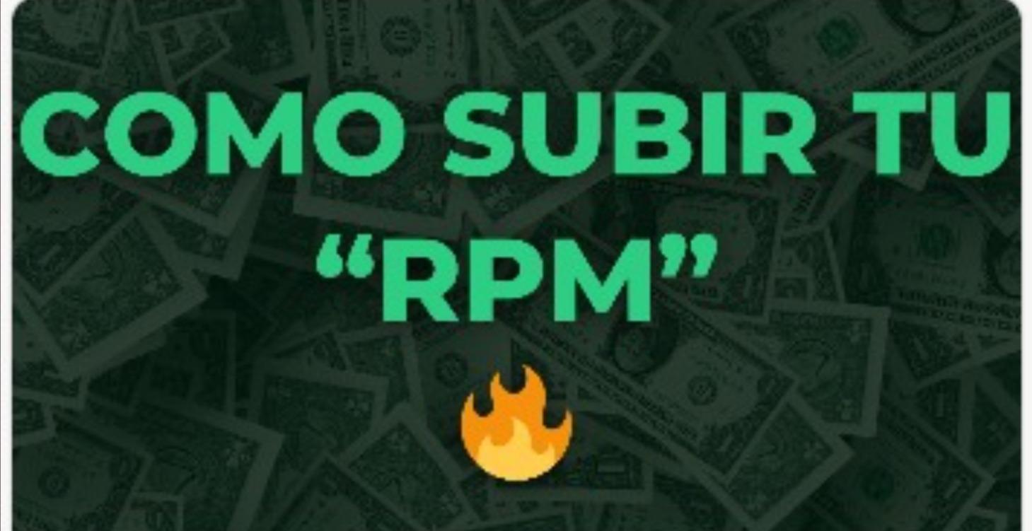 🔥🔥COMO SUBIR EL "RPM" DE TU VIDEO📉