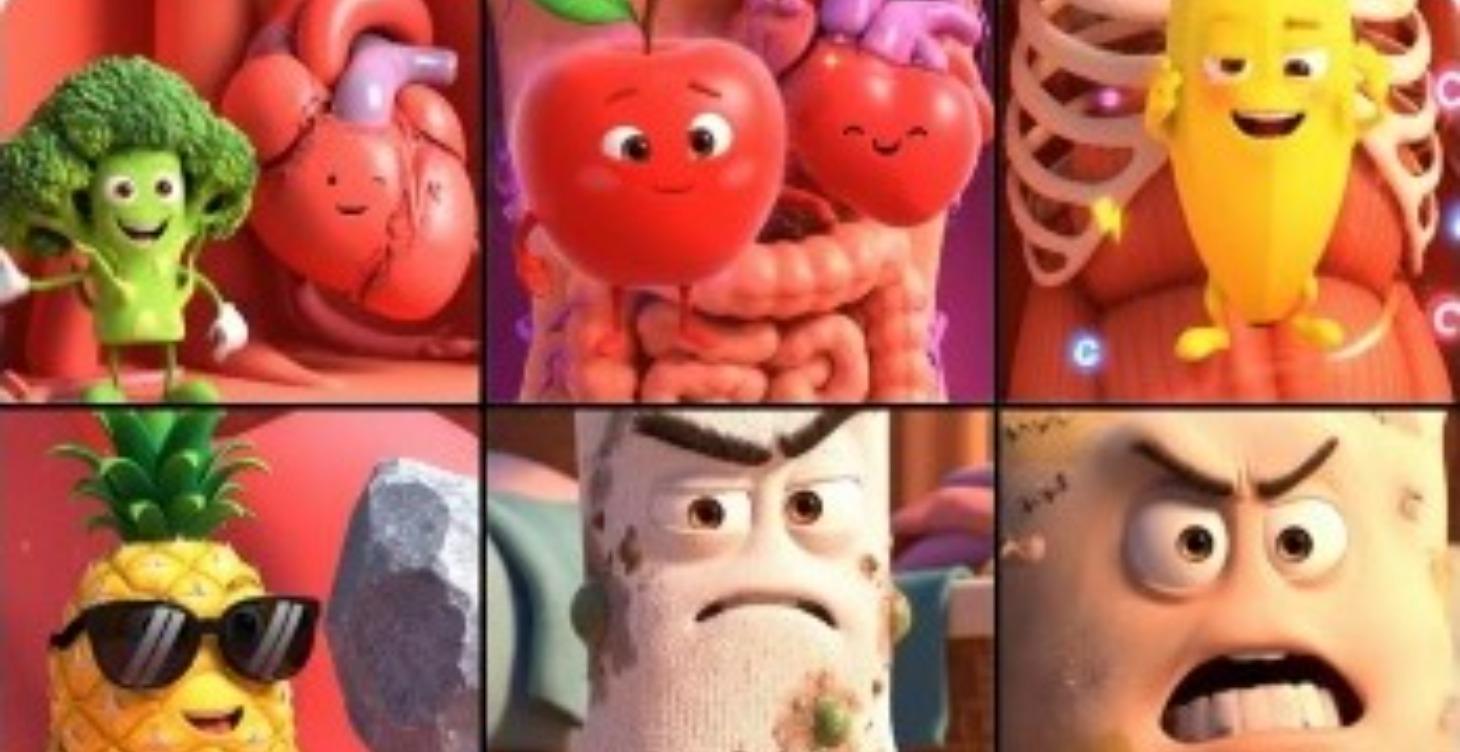 NICHO DE LAS FRUTAS QUE HABLAN 3D