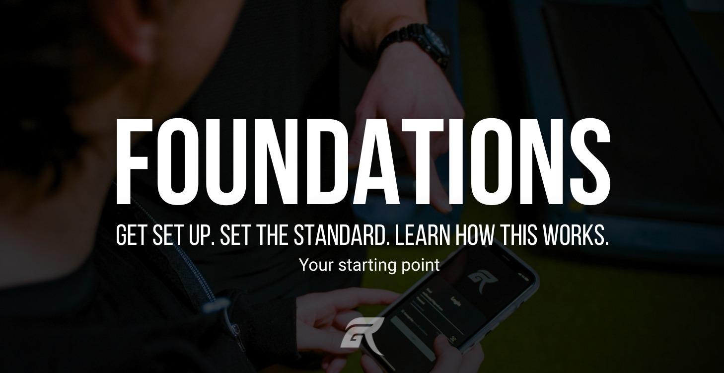 FOUNDATIONS - Your Starting Point