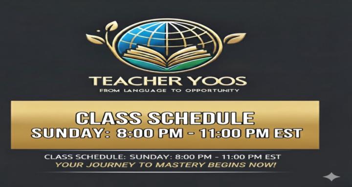 TEACHER YOOS ENGLISH PRO