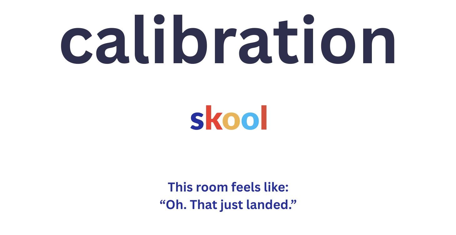 🧭 THE CALIBRATION ROOM