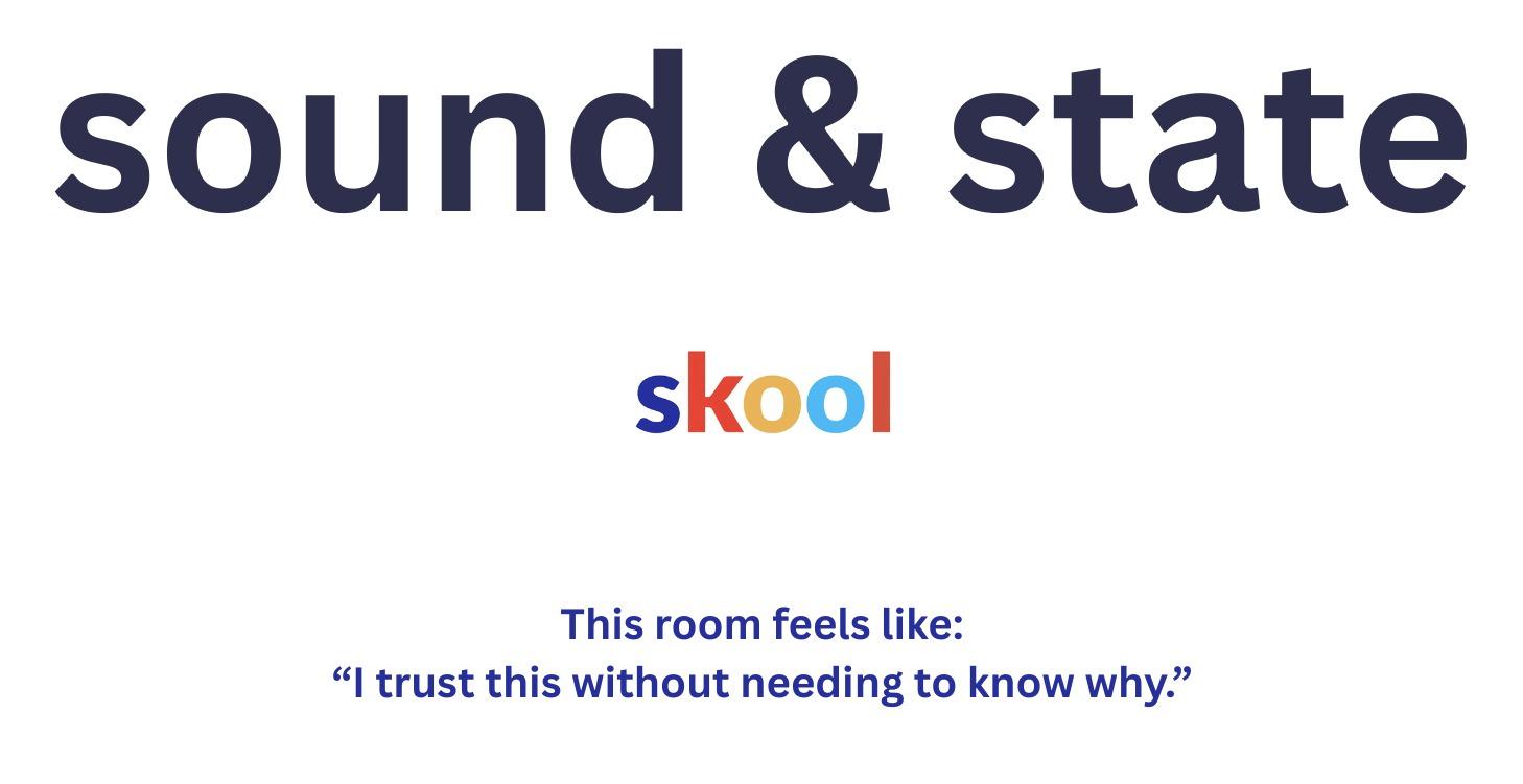 🎶 SOUND & STATE DROPS