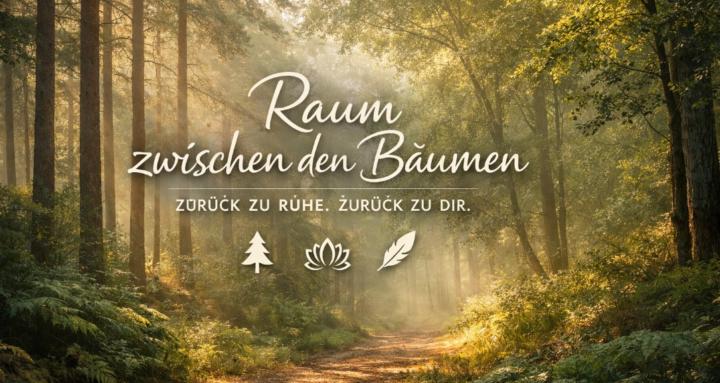 Raum zwischen den Bäumen
