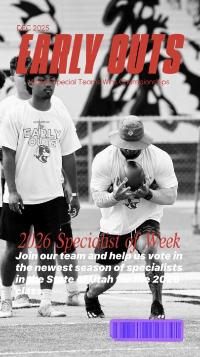 Special Teams can get you college & NFL