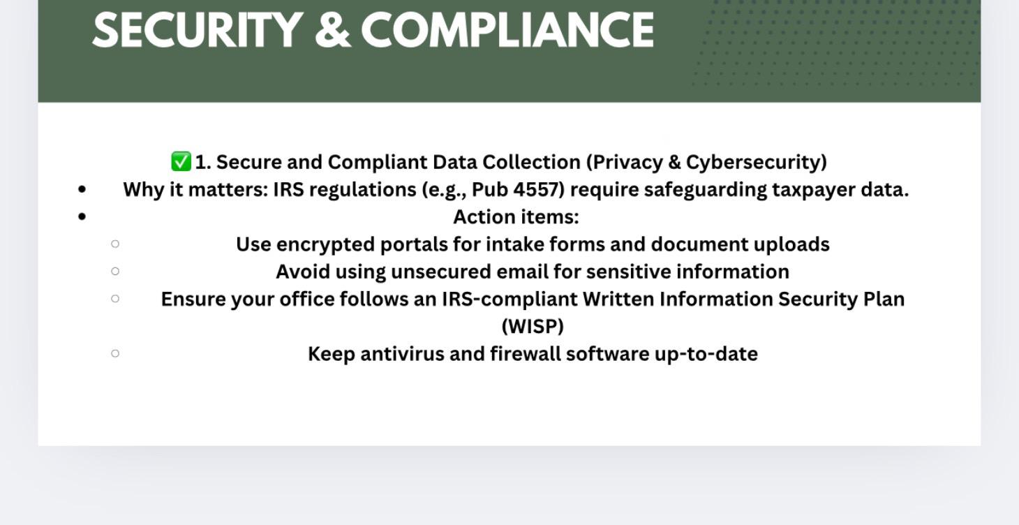 Security & onboarding